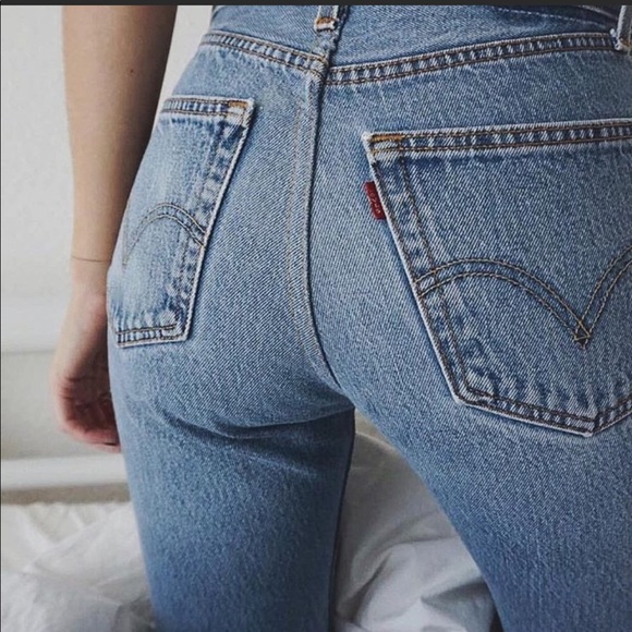 Levi's Denim - 🎉SALEVintage Buttonfly 501 Levislight/médium wash